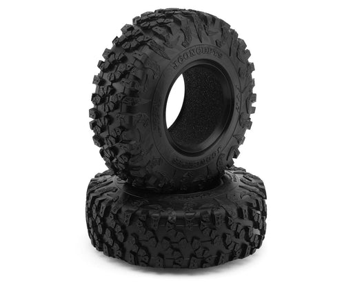 JConcepts 4206-02 FYR "Fire" 2.2" Green Compound Rock Crawler Tires (2 Pack)
