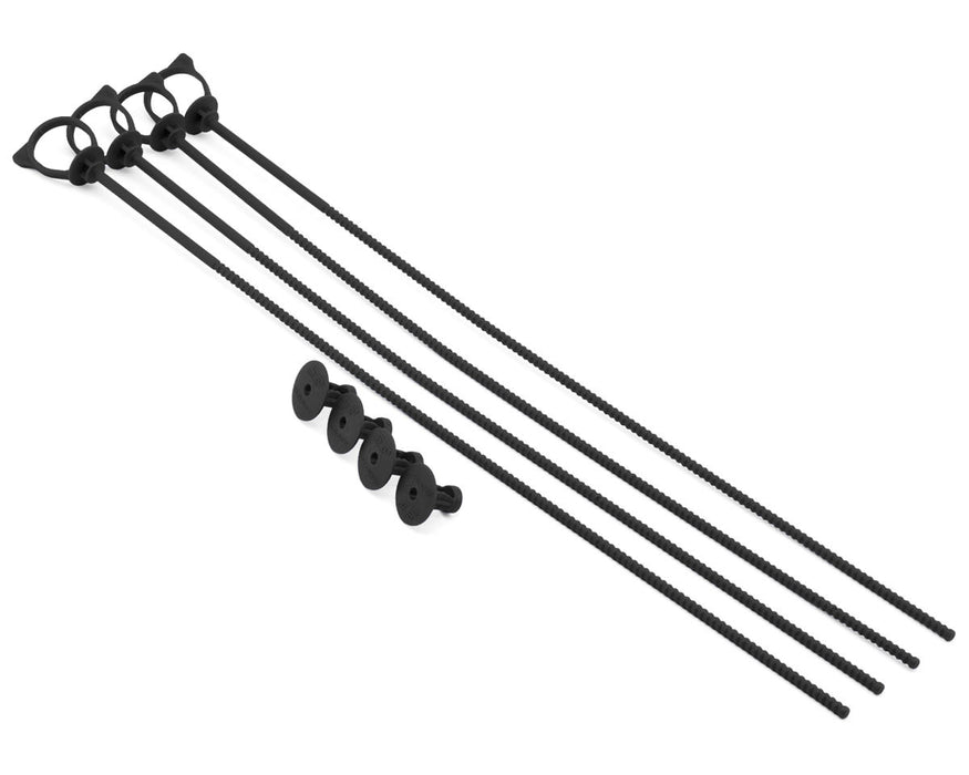 JConcepts 5273-2 Black Monster Truck Tire Sticks (4 Pack)