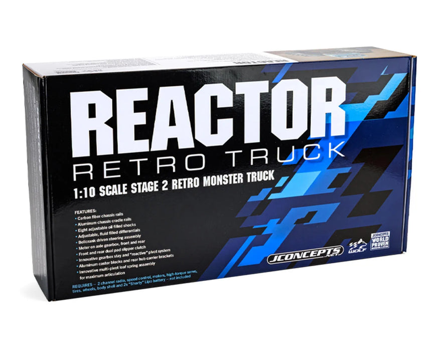 JConcepts JCO9009 Reactor Stage 2 "Wolf" 1/10 Electric 4x4 Monster Truck Kit (Racer)