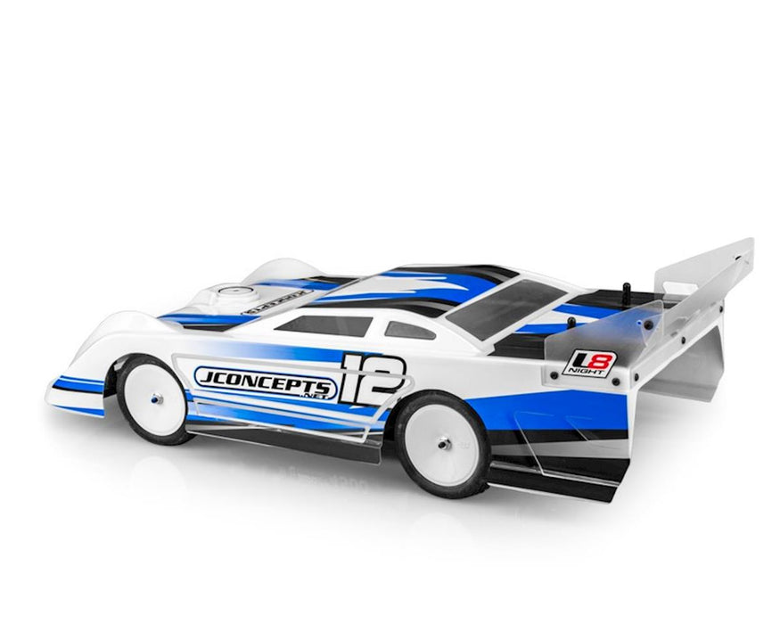 JConcepts "L8 Night" 10.25" Latemodel Body (Clear)