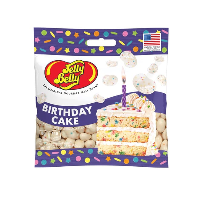 Jelly Belly Birthday Cake Jelly Beans 3.5oz Grab & Go® Bag