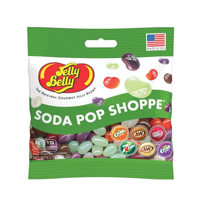 Jelly Belly Soda Pop Shoppe Jelly Beans 3.5oz Grab & Go® Bag