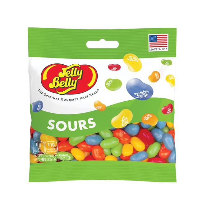 Jelly Belly Sours Jelly Beans 3.5oz Grab & Go® Bag