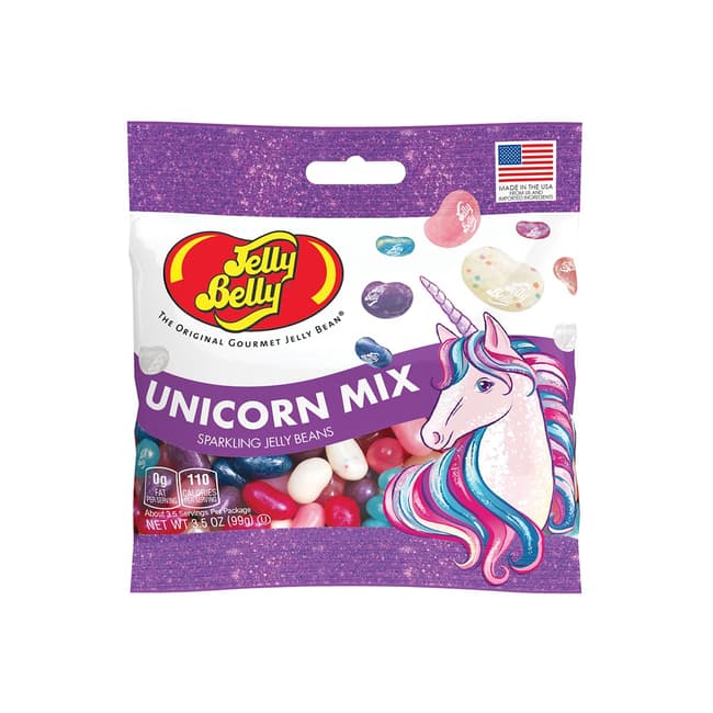 Jelly Belly Unicorn Mix Jelly Beans 3.5oz Grab & Go® Bag