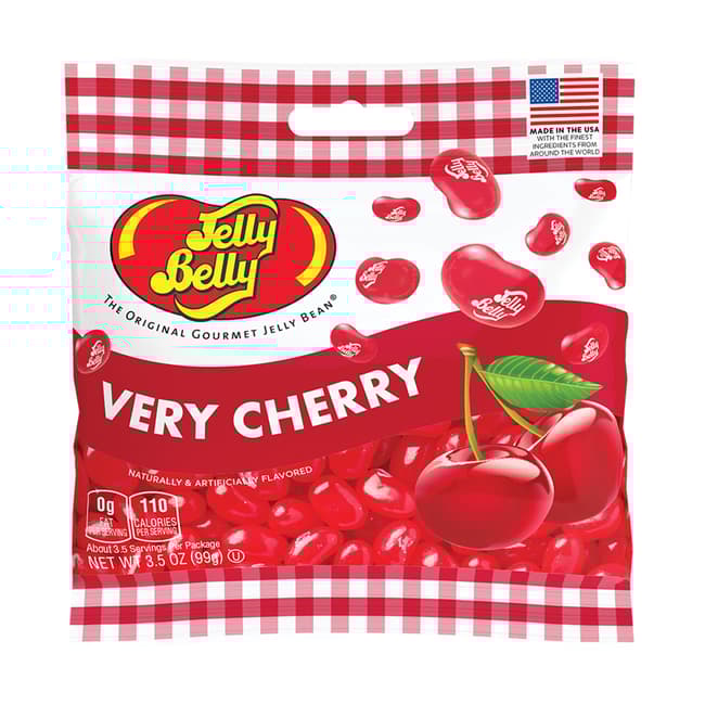 Jelly Belly Very Cherry Jelly Beans 3.5oz Grab & Go® Bag
