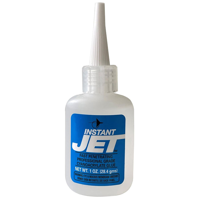 Jet Glues 763 Instant Jet Fast Penetrating CA Glue 1oz