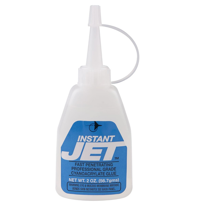 Jet Glues 764 Instant Jet Fast Penetrating CA Glue 2oz