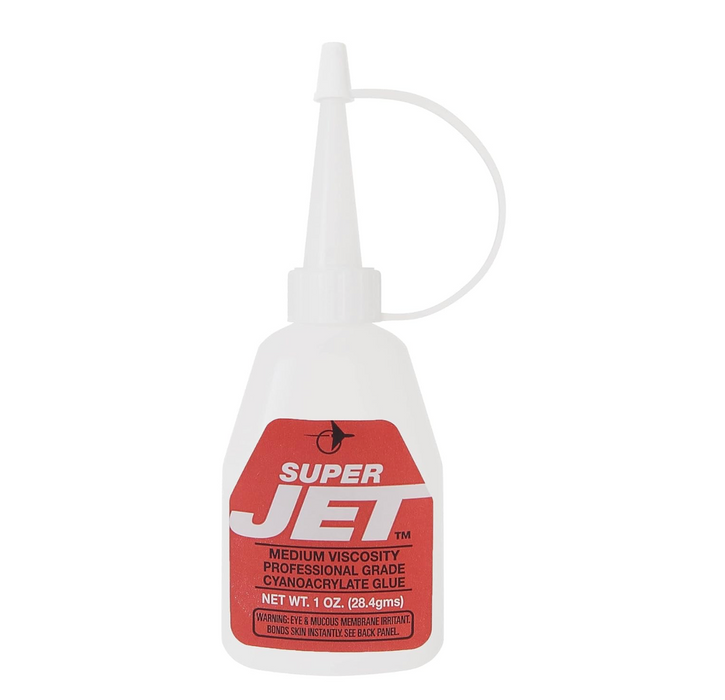 Jet Glues 768 Super Jet Medium CA Glue 1oz