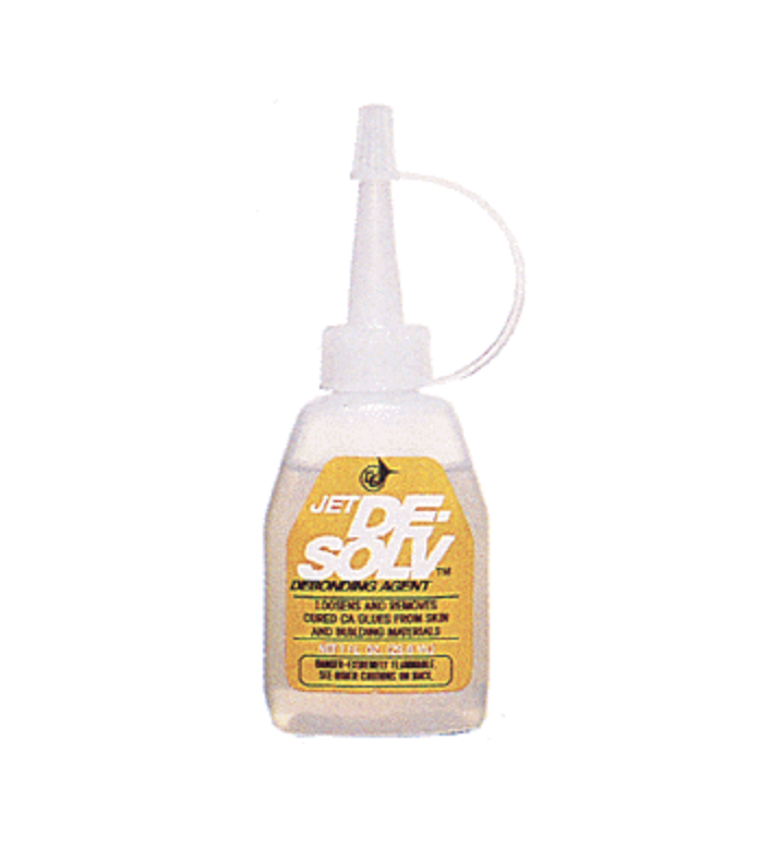 Jet Glues 781 DeSolv Solvent Remover 1oz