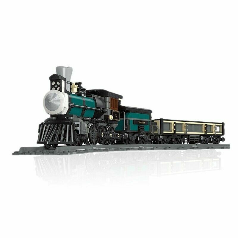 JIE STAR 59001 4-6-0 TH 10 Steam Train 560 Piece Block Set