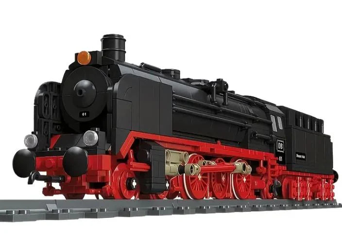 JIE STAR 59004 4-6-2 BR01 Steam Locomotive 1173 Piece Block Set