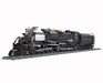 JIE STAR 59005 4-8-8-4 Big Boy Steam Locomotive 1608 Piece Block Set