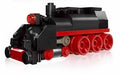 JIE STAR 92307-5 MINITRAIN BR01 Steam Locomotive 77 Piece Block Set