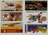 JL Innovative Design 163 HO Scale 1930's Gas Station Billboard Sign