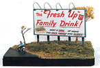 JL Innovative Design 176 HO Scale Telephone Pole Billboard