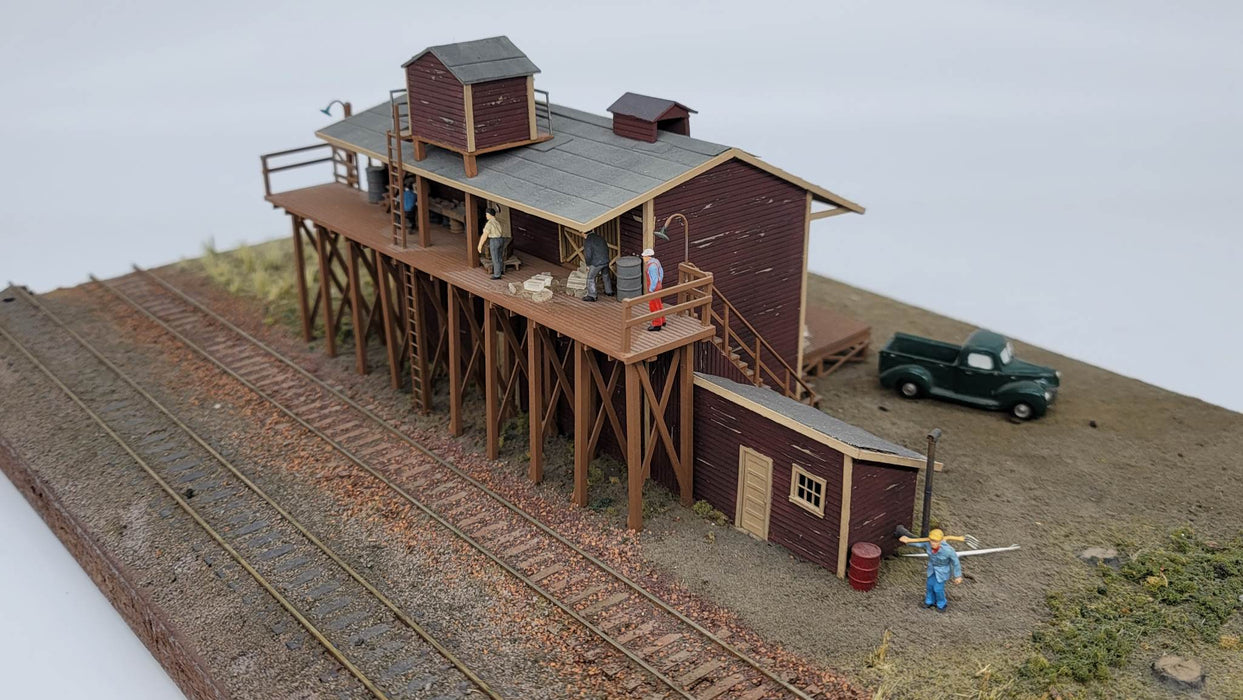 JL Innovative Design 191 HO Scale Brookside Icehouse Laser Cut Craftsman Kit