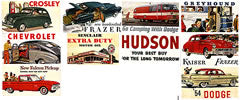 JL Innovative Design 226 N Scale Vintage Auto & Transportation Signs