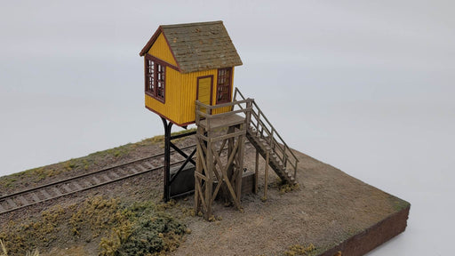JL Innovative Design 241 HO Scale Avon Street Elevated Gate Tower Laser Cut Craftsman Kit