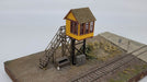 JL Innovative Design 241 HO Scale Avon Street Elevated Gate Tower Laser Cut Craftsman Kit