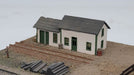 JL Innovative Design 260 N Scale East Junction Section House Laser Cut Craftsman Kit