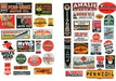 JL Innovative Design 294 HO Scale 1930s-1950s Vintage Motor Oil Signs