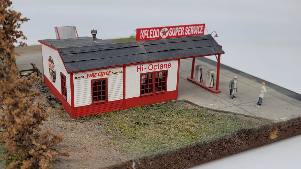 JL Innovative Design 311 HO Scale McLeod Super Service Center Laser Cut Craftsman Kit