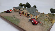JL Innovative Design 321 HO Scale Saw Pit Store Laser Cut Craftsman Kit