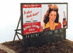JL Innovative Design 325 N Scale Fence Base Billboards
