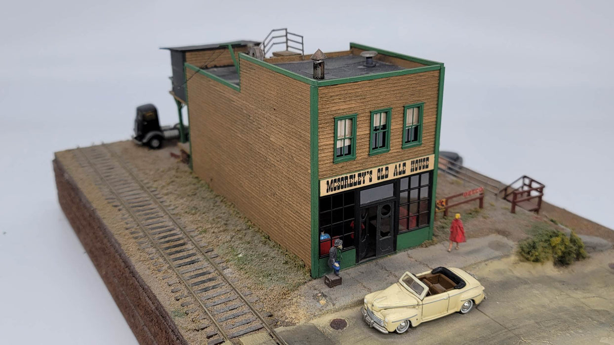 JL Innovative Design 331 HO Scale Mcsorley's Old Ale House Laser Cut Craftsman Kit