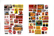 JL Innovative Design 333 HO Scale 1930s-1950s Saloon and Tavern Signs