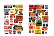 JL Innovative Design 333 HO Scale 1930s-1950s Saloon and Tavern Signs