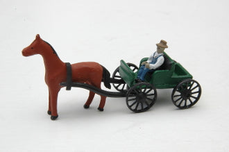 JL Innovative Design 337 HO Scale Buggy and Horse & Driver