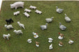 JL Innovative Design 338 HO Scale 24 Piece Small Animal Farmyard