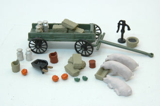 JL Innovative Design 339 HO Scale Farmyard Detail Set