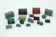 JL Innovative Design 345 HO Scale 15 Piece Vintage Luggage & Trunk Set Unpainted