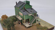 JL Innovative Design 351 HO Scale Bertani's Billiards Laser Cut Craftsman Kit