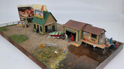 JL Innovative Design 381 HO Scale Kilborn Marine Sales Laser Cut Craftsman Kit