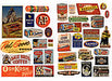 JL Innovative Design 426 HO Scale 1940s-1950s Vintage Food and Household Signs