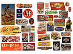 JL Innovative Design 426 HO Scale 1940s-1950s Vintage Food and Household Signs