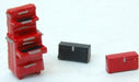JL Innovative Design 433 HO Scale Custom Tool Boxes and Chest (3 Pack)