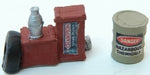 JL Innovative Design 438 HO Scale Custom Gas Station Junk Pile and Barrel Set #1