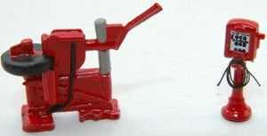JL Innovative Design 444 HO Scale Custom Tire Changer and Air Dispenser