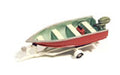 JL Innovative Design 455 HO Scale Fishing Boat with Trailer