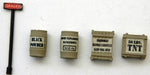 JL Innovative Design 525 HO Scale Custom Mine Explosive Set