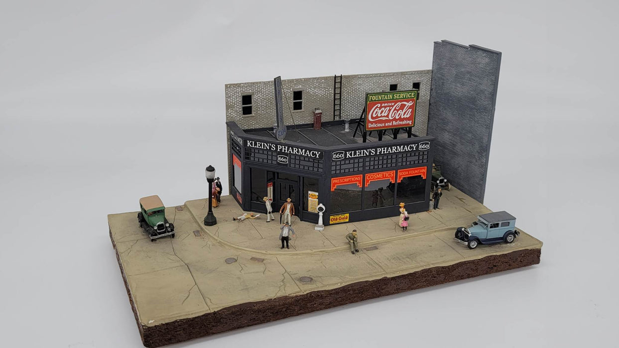 JL Innovative Design 531 HO Scale Klein's Pharmacy Laser Cut Structure Kit