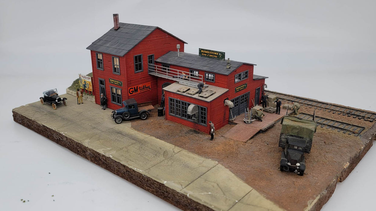 JL Innovative Design 541 HO Scale Rebelstoke Pick & Shovel Laser Cut Structure Kit