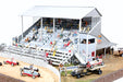 JL Innovative Design 551 HO Scale Riverside Speedway Grandstands Laser Cut Structure Kit
