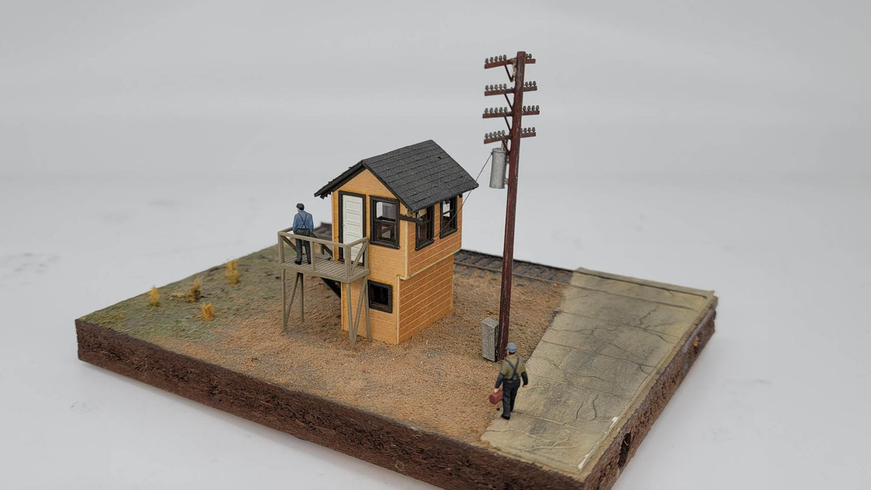 JL Innovative Design 571 HO Scale Michigan Ave Tower Laser Cut Structure Kit