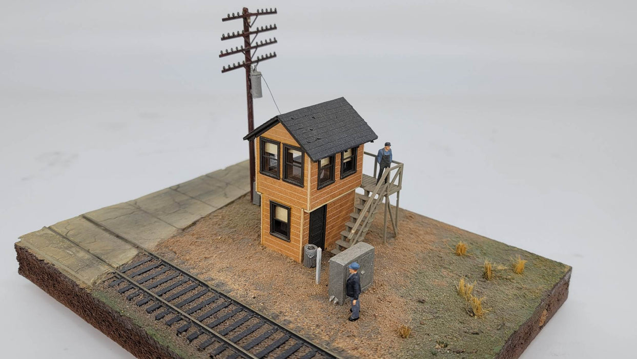 JL Innovative Design 571 HO Scale Michigan Ave Tower Laser Cut Structure Kit