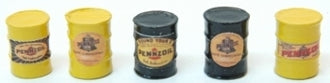 JL Innovative Design 578 HO Scale Pennzoil Oil Barrels